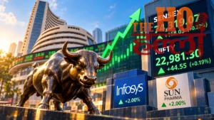 Indian Stock Market : शेयर बाजार की मजबूत शुरुआत, सेंसेक्स-निफ्टी में बढ़त, इन्फोसिस-सन फार्मा चमके
