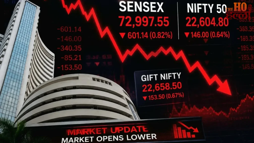 Share Market News : बाजार खुलते ही टूटा सेंसेक्स, रुपया संभला, कच्चे तेल ने बढ़ाई चिंता