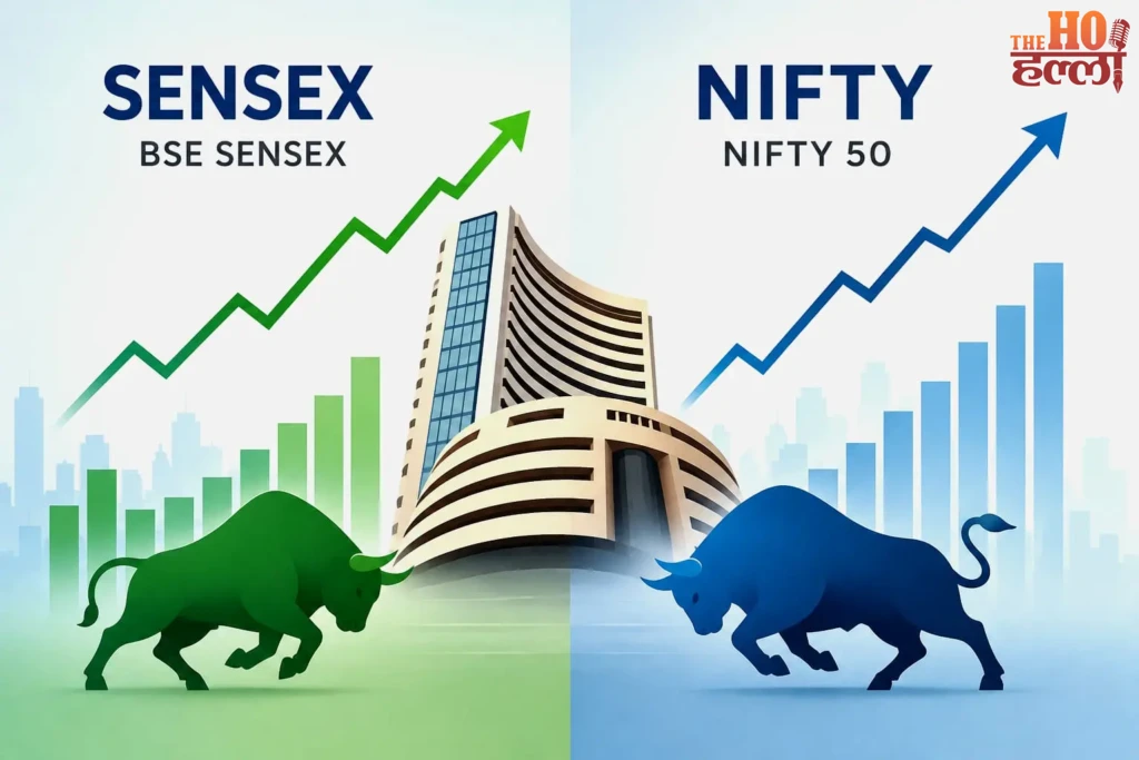 Share Market : रेपो रेट से बाजार पर दबाव, सेंसेक्स 350 अंक लुढ़का, निफ्टी 22,500 के नीचे