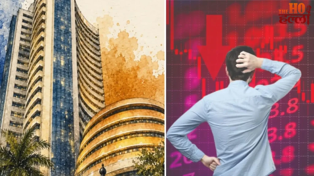 Stock Market Crash : खुलते ही शेयर बाजार में हाहाकार, सेंसेक्स 700 अंक लुढ़का, बड़े शेयरों में बिकवाली