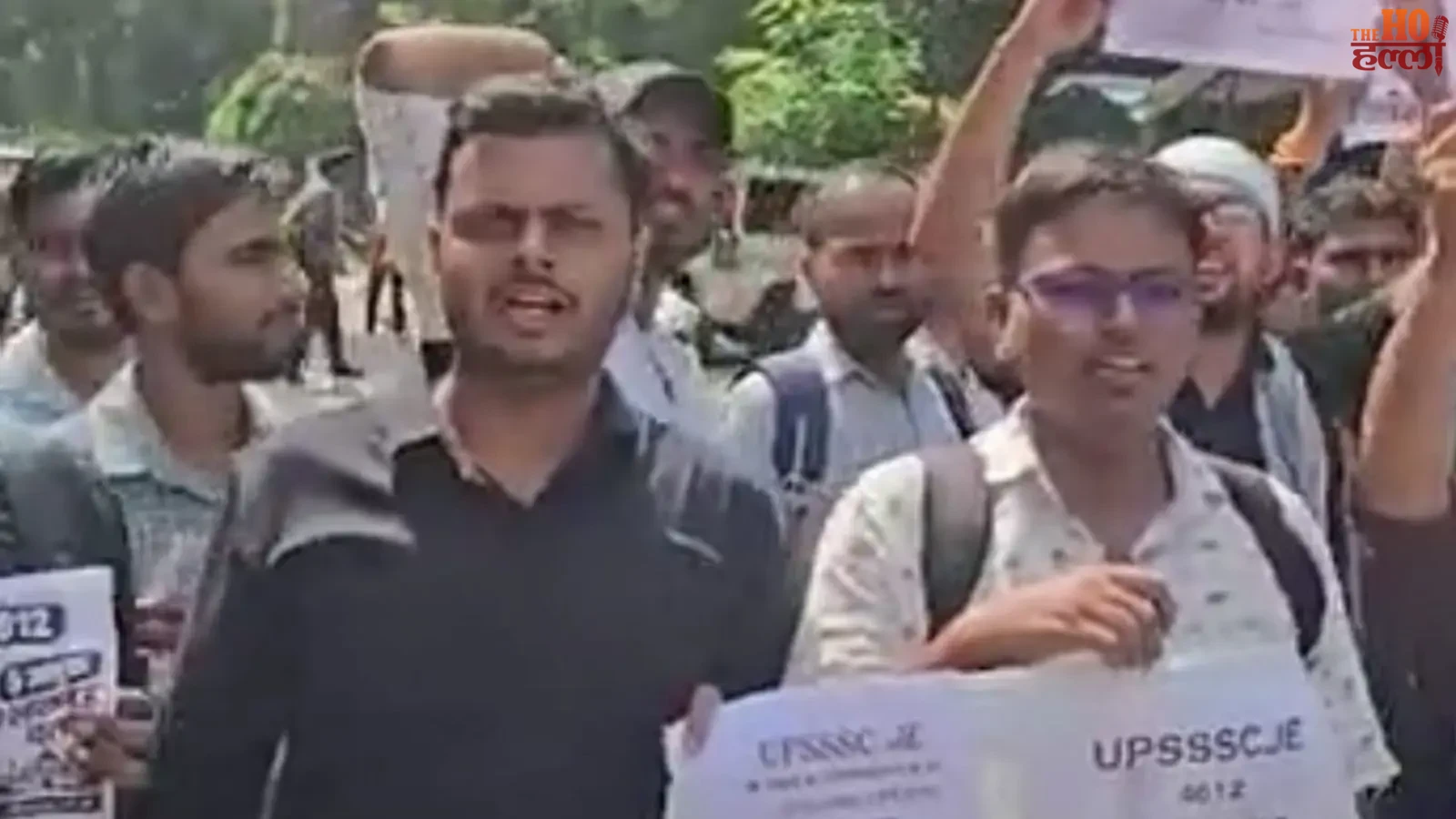 up-news-je-recruitment-delayed-candidates-protest-upsssc-office (2)