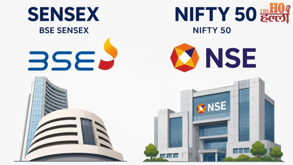 Share Market : RBI के फैसले से पहले निवेशकों ने घटाया जोखिम, सेंसेक्स 450 अंक लुढ़का, निफ्टी 22,650 के नीचे