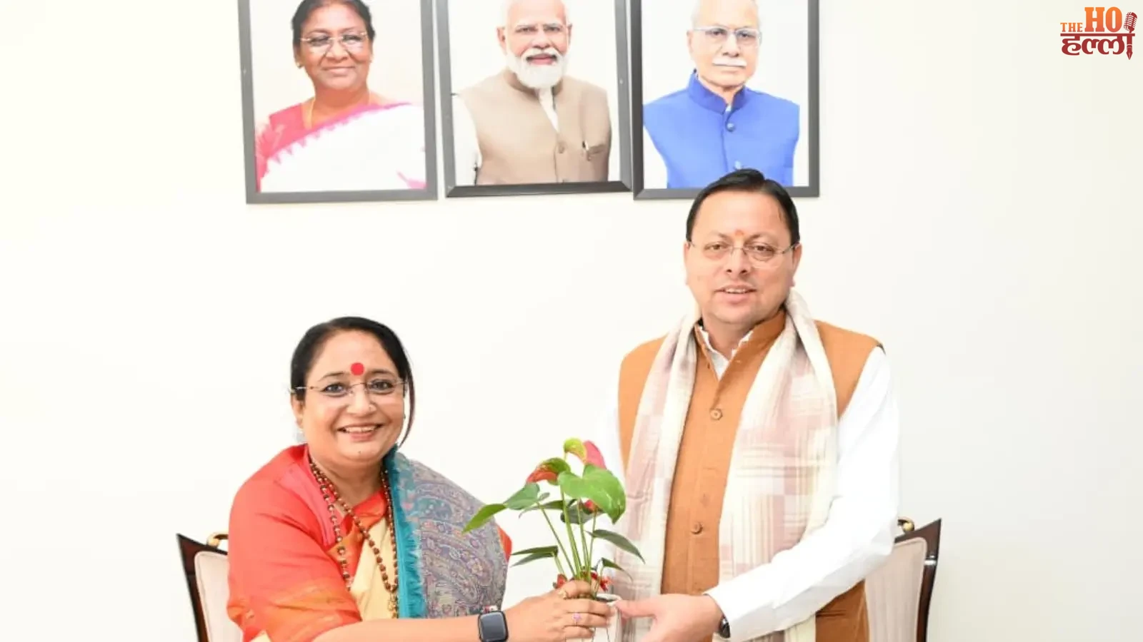 भराड़ीसैंण में विधानसभा सत्र से पहले धामी सरकार के खिलाफ प्रदर्शन करते कांग्रेस विधायक