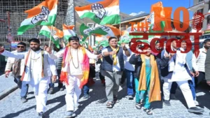बदरीनाथ से कुमाऊं तक कांग्रेस का Justice March, उत्तराखंड में भाजपा के खिलाफ खोला मोर्चा