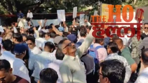 TET की अनिवार्यता खत्म करने की मांग, सड़क पर उतरे शिक्षक, सीएम आवास कूच करने पर पुलिस ने रोका