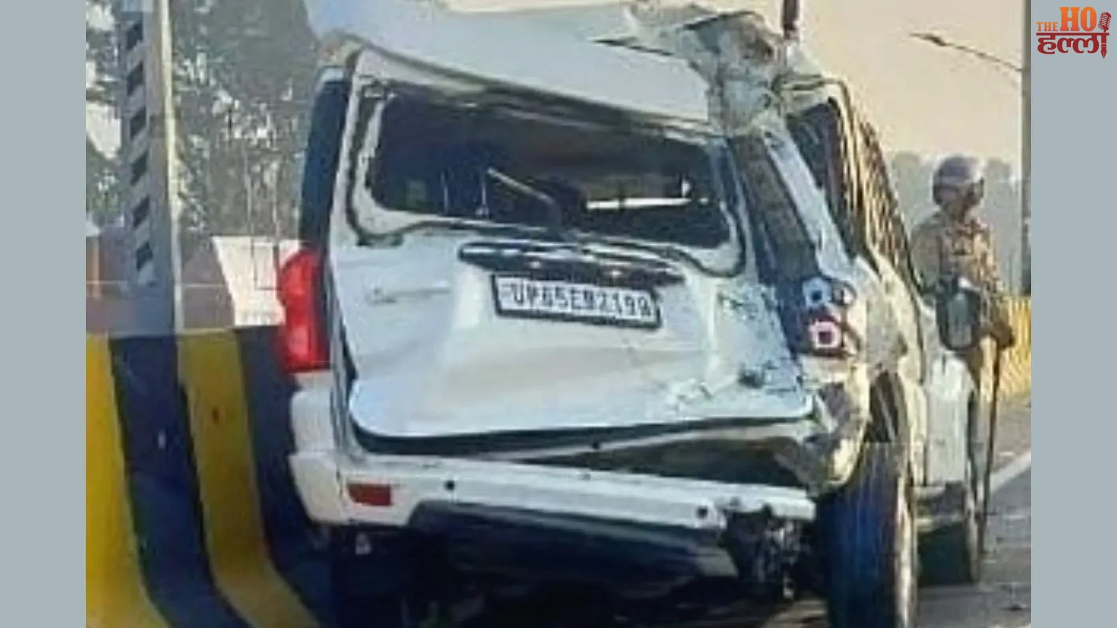 varanasi-scorpio-accident-truck-collision-four-friends-killed